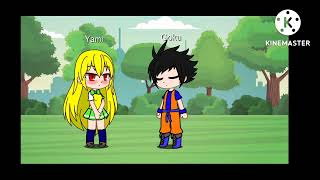 Historia de amor  meme goku le canta a yami F por yami 🤭🤭🤭 [upl. by Notsej]