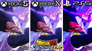 Dragon Ball Sparking Zero PS5 vs Xbox Series X vs Xbox Series S Graphics Comparison [upl. by Juliet]