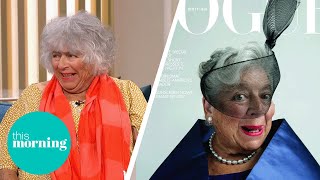 Miriam Margolyes Reveals Her New Book amp Gracing The Cover Of British Vogue  This Morning [upl. by Lubet]