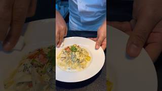 Fettuccine pasta dish for commi food trail  Simple pasta dish for beginners [upl. by Russ342]