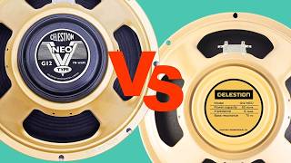 Celestion NEO Creamback vs NEO V Type [upl. by Atirb]