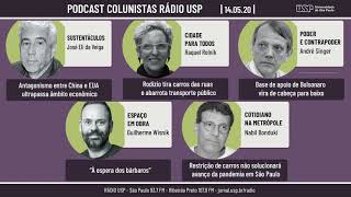 Podcast Colunistas Rádio USP  14052020 [upl. by Garrik]