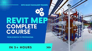 Revit MEP Full Complete Course for Beginners  Mechanical Electrical Plumbing in one video [upl. by Nojid]