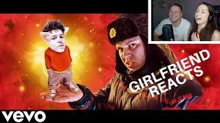 Girlfriend Reacts to quotKon  Stephen Little Dejis Cameraman Diss Track Official Videoquot [upl. by Anig]