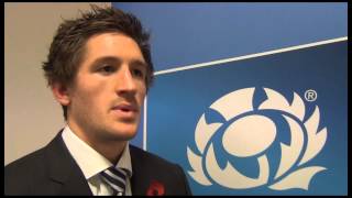 Henry Pyrgos on Scotland debut [upl. by Mcgill]