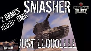 Smasher  Premium KV2  Just LOOOLLL  Wot blitz [upl. by Bertold]