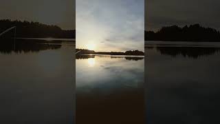 UL fiske fiske fishing ulfiske ulfishing sunset norrland lake [upl. by Adnawot]