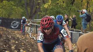 Crosshairs Television  2017 Womens Elite PanAmerican Cyclocross Championship [upl. by Ahsillek909]