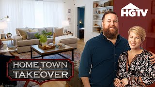 OMG this Home Gets ENTIRE Remodel And MOVED  Hometown Takeover  HGTV [upl. by Eckel430]