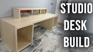 Building The Ultimate Studio Desk [upl. by Ahsimet129]