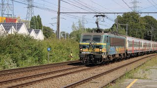 Trainspotting at Schaarbeek Belgium [upl. by Perdita]