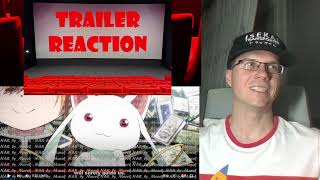 Puella Magi Madoka Magica the Movie Walpurgisnacht Rising trailer  reaction [upl. by Atteinotna]