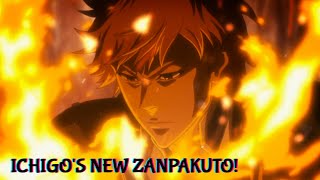 Ichigos New Zanpakuto English Dub 1080p  Bleach TYBW [upl. by Honebein]