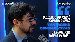 O desafio do país é explorar suas VANTAGENS COMPARATIVAS e encontrar novos ramos opina secretário [upl. by Atteuqihc]