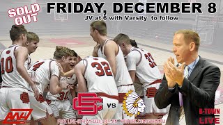 BTOWN LIVE BROWNSTOWN BRAVES BASKETBALL vs Scottsburg [upl. by Leverick762]