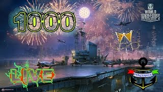 World of Warships LIVE 1000 Matróz a fedélzeten 1  Panzerheki [upl. by Caria]