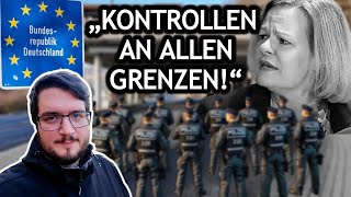 Ich teste Faesers strenge Grenzkontrollen [upl. by Anuqahs64]