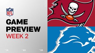 Tampa Bay Buccaneers vs Detroit Lions  2024 Week 2 Game Preview [upl. by Lerraj]