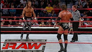 Triple H vs Shawn Michaels World Heavyweight Championship RAW Dec 292003 [upl. by Barbarese]