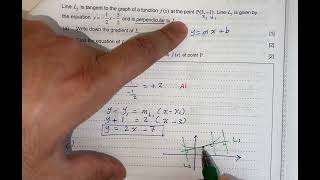 IB DP Exam  Math SL AA paper 1  Straight Lines [upl. by Abad]