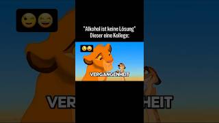 Lecker Bierchen 😋  memes lecker bier trending königderlöwen disney hakunamatata shorts [upl. by Goldina]