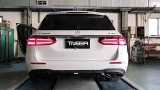 MercedesAMG E43 4matic estate w Tneer Exhaust [upl. by Shermy997]