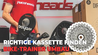 Die richtige Kassette finden  Fahrrad Kassetten verstehen für IndoorTraining  Rollentrainer Umbau [upl. by Esirehs]