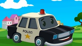 Kids Channel Police Car  Car Videos [upl. by Ancalin]