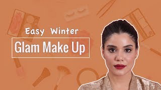 My Quick and Easy winter glam makeup  Roshni Bhatia [upl. by Rosemary]