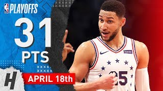 Ben Simmons Full Game 3 Highlights 76ers vs Nets 2019 NBA Playoffs  31 Pts 9 Assists BEAST [upl. by Ledua]