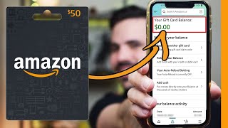 How to Redeem an Amazon Gift Card In 1 Minute [upl. by Noelopan]