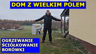 Grzejniki NIE DOGRZEJĄ Borówki Posadzone Kuchnia na Drewno Zrębki Ściółkowanie Dom z Wielkim Polem [upl. by Ettennan299]