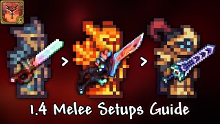 Melee Loadouts Guide  Calamity Mod v20 Terraria 14 Update [upl. by Dickenson913]