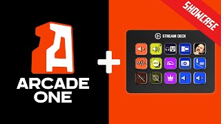 ArcadeOne Stream Deck Showcase [upl. by Adev648]