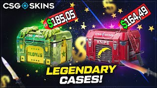 CSGOSKINS I TRIED ALL MINING CASES Csgoskins Promo Code 2024 [upl. by Amar954]