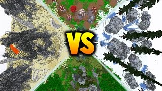 50 vs 2 VOLCANO FAN BATTLE  with PrestonPlayz amp JeromeASF [upl. by Dymphia]