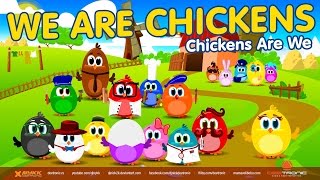 We Are Chickens  Hit Chicken Song for Everybody in English  Mi Smo Pilici na engleskom [upl. by Khosrow]