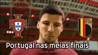 Portugal vence BÃ©lgica nas meias finais da copa do mundo SPORTS FC 24 [upl. by Sherry419]