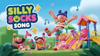 Silly Socks Rhyme  Poem trending rhymes kidssongs kidslearning preschool kidssong [upl. by Erodisi]