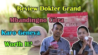 Review Dokter Grand Citra Pearly White Vs Geneva Night Cream Skincare Kosmetik [upl. by Brick]