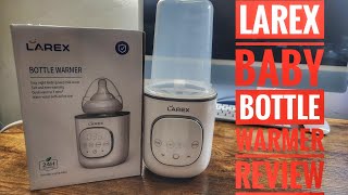 Larex Bottle Warmer Unboxing Review Larex Larexcare babyfeeding babyformula breastmilk baby [upl. by Dayna]