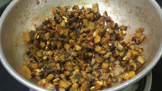 Simple Pavakkai Fry in Tamil Side Dish Pavakkai Varuval Recipe  Bitter Gourd Fry Recipe [upl. by Millisent]