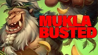 New Patch and They Made Mukla Busted  Dogdog Hearthstone Battlegrounds [upl. by Ryun]