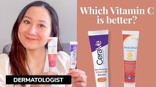 CeraVe vs Vanicream Vitamin C Serums  Which is Better for Sensitive Skin [upl. by Yadsendew]