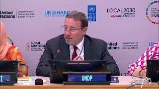 UNDP Administrator Achim Steiner at the VI Local Government Forum HLPF 2023 [upl. by Eidnac335]