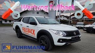 Wartung an einem FIAT FULLBACK 😎 [upl. by Eatnod]