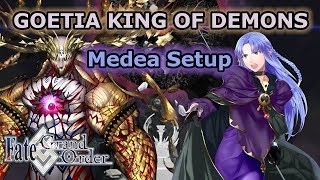 Goetia King of Demons Medea Setup  Solomon FGO NA [upl. by Range]