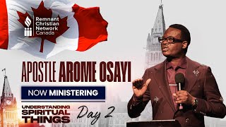 APOSTLE AROME OSAYI  DAY TWO  UNDERSTANDING SPIRITUAL THINGS [upl. by Brigitte]