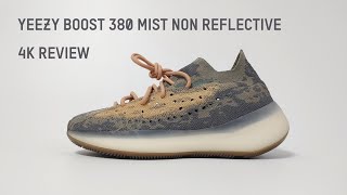 4K 이지부스트 380 미스트 논리플렉티브 Yeezy Boost 380 Mist Non Reflective 언박싱 리뷰 Review amp On Feet [upl. by Truman]