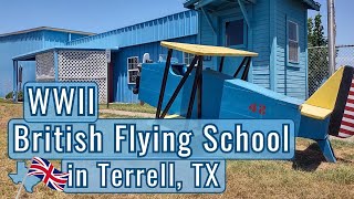 British Pilots Trained in Terrell Texas During WWII  See the Museum and Discover Their Stories [upl. by Aibar]